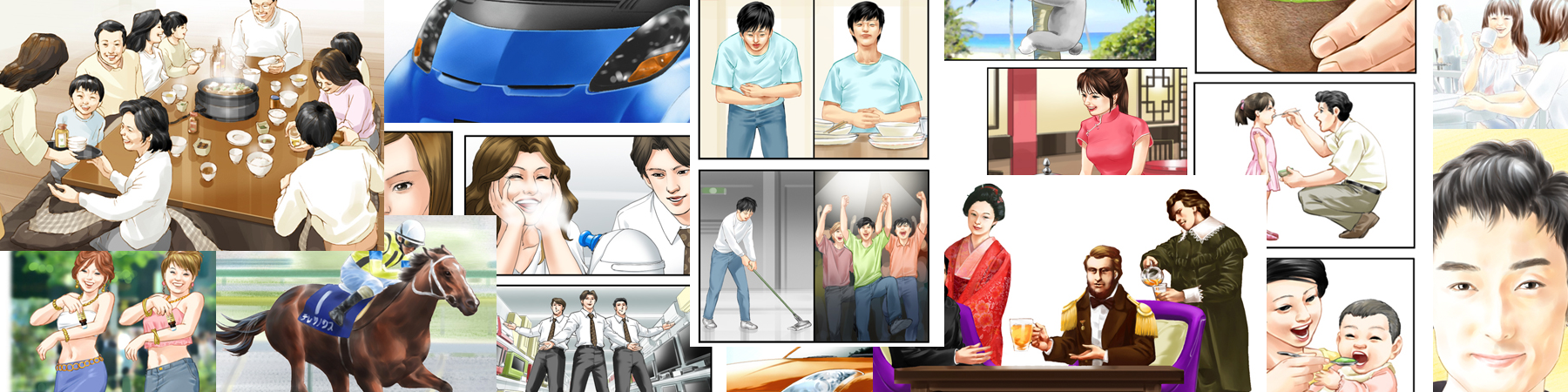 CM絵コンテ/動画絵コンテ