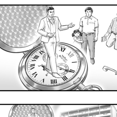 絵コンテモノクロ