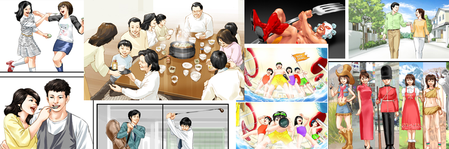 CM絵コンテ/動画絵コンテ制作
